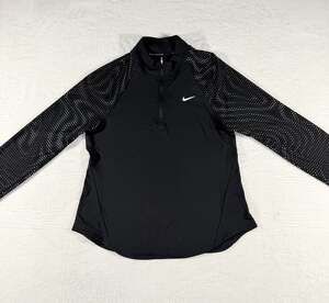 Nike Tempo Dri-FIT Quarter-Zip Long Sleeve Running Top Women's Size M
